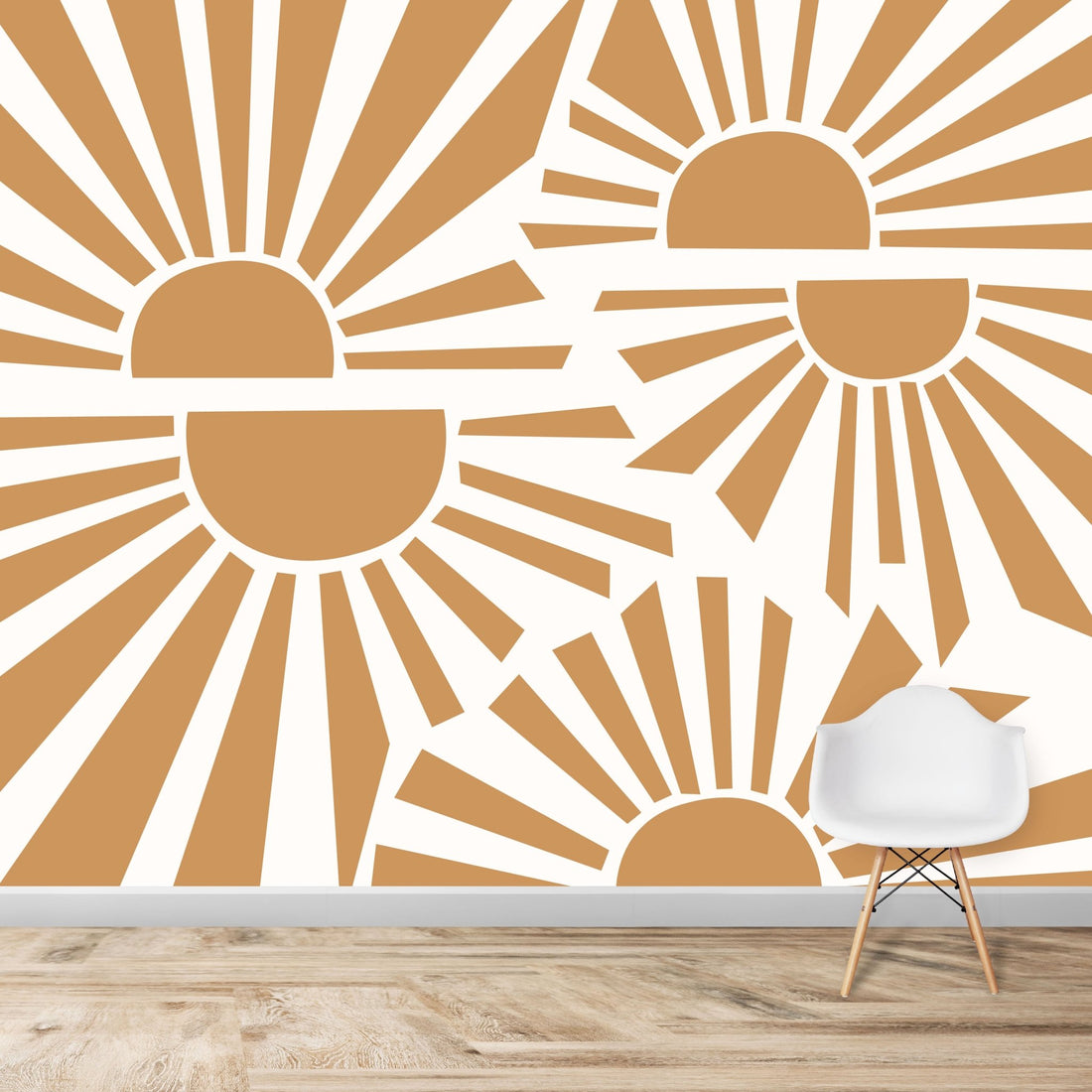 Sunbeams Wallpaper | Sample - Munks and Me Wallpaper