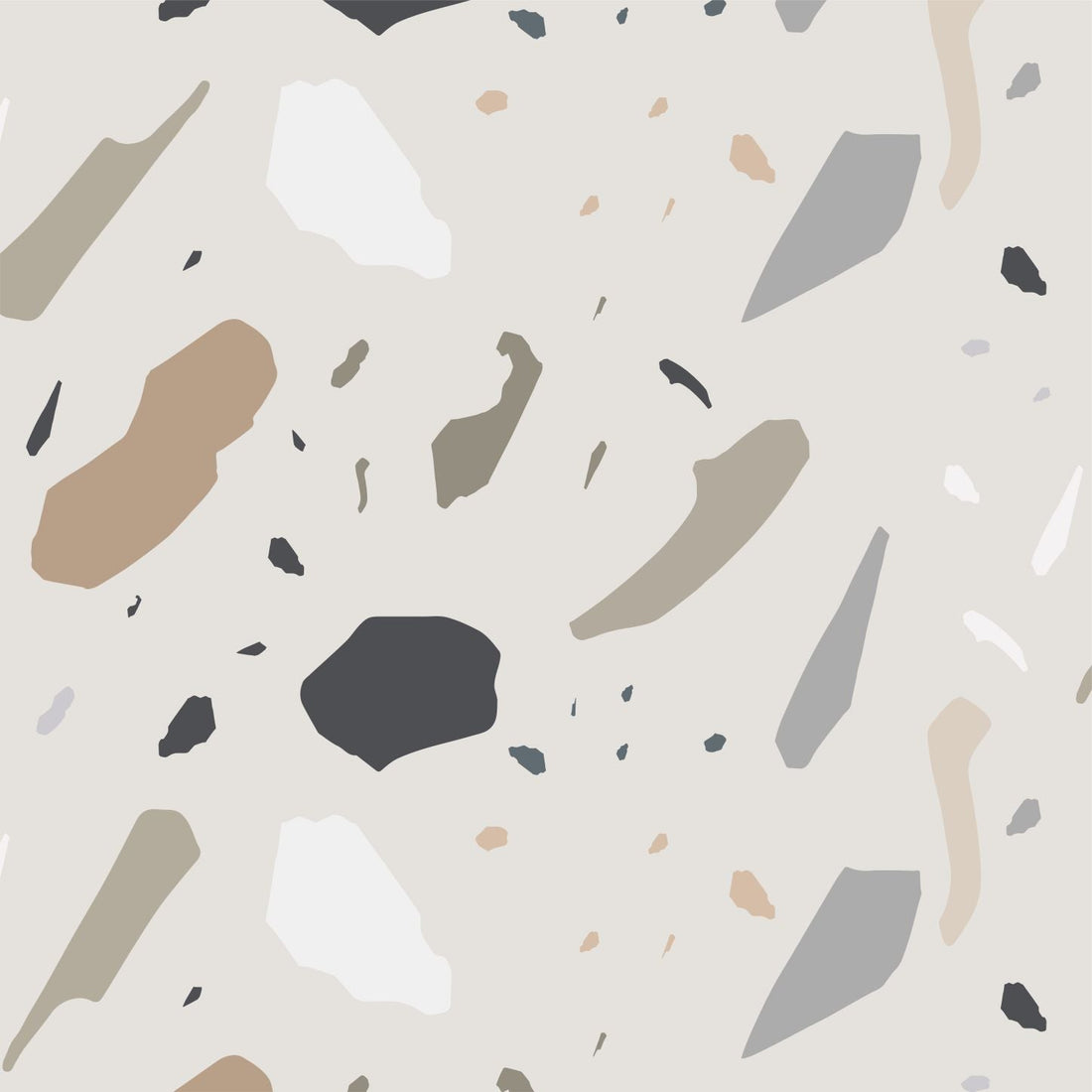 Terrazzo Arts Wallpaper | Sample - Munks and Me Wallpaper