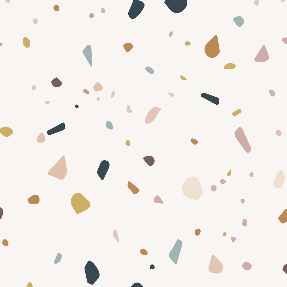 TERRAZZO SPRITZ WALLPAPER | Sample - Munks and Me Wallpaper