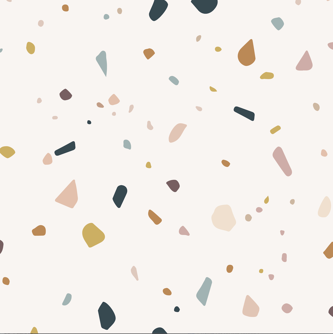 Terrazzo Spritz Wallpaper | Sample - Munks and Me Wallpaper