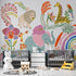 Urban Safari Mural Wallpaper | Sample - Munks and Me Wallpaper