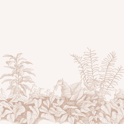 Rose Greenhouse Wallpaper | Sample - Munks and Me Wallpaper
