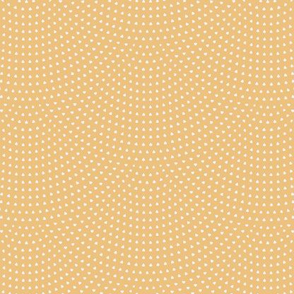 Mustard Scallop Wallpaper | Sample - Munks and Me Wallpaper