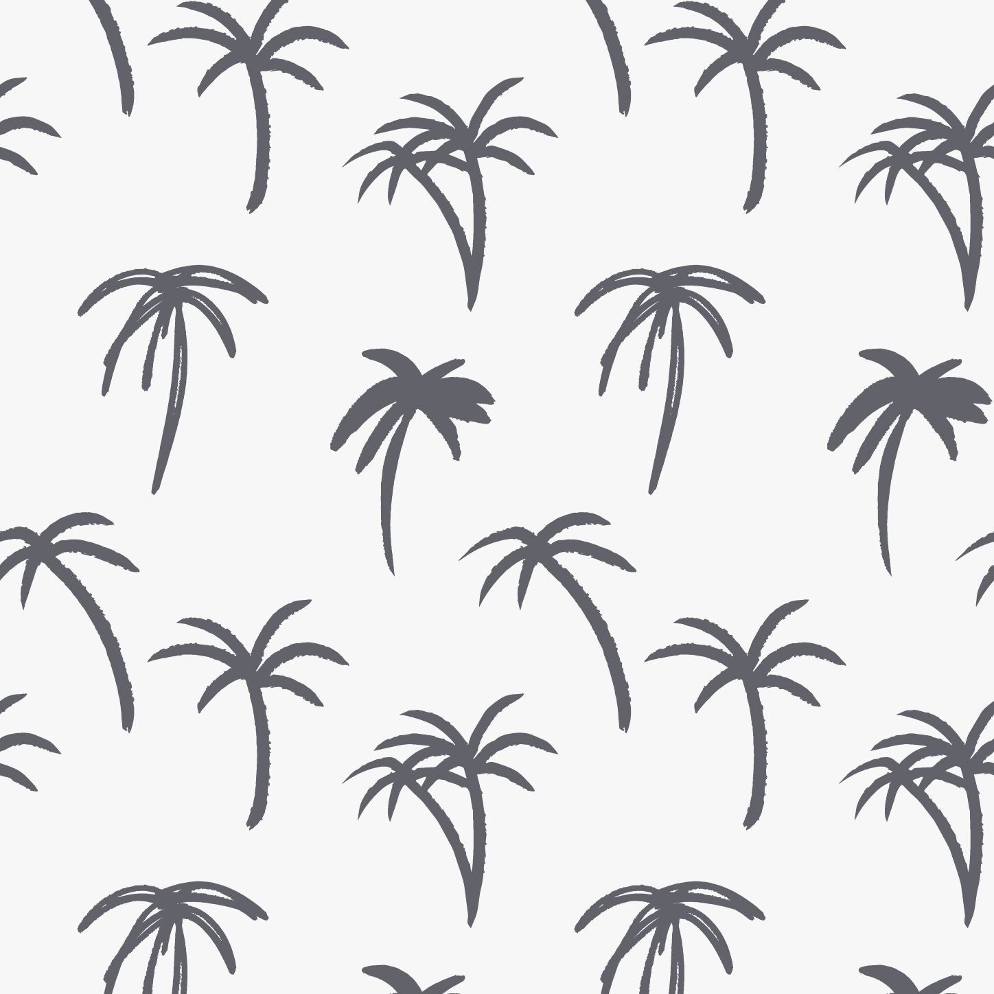 Navy Noa Tropical Palm Wallpaper | Sample - Munks and Me Wallpaper