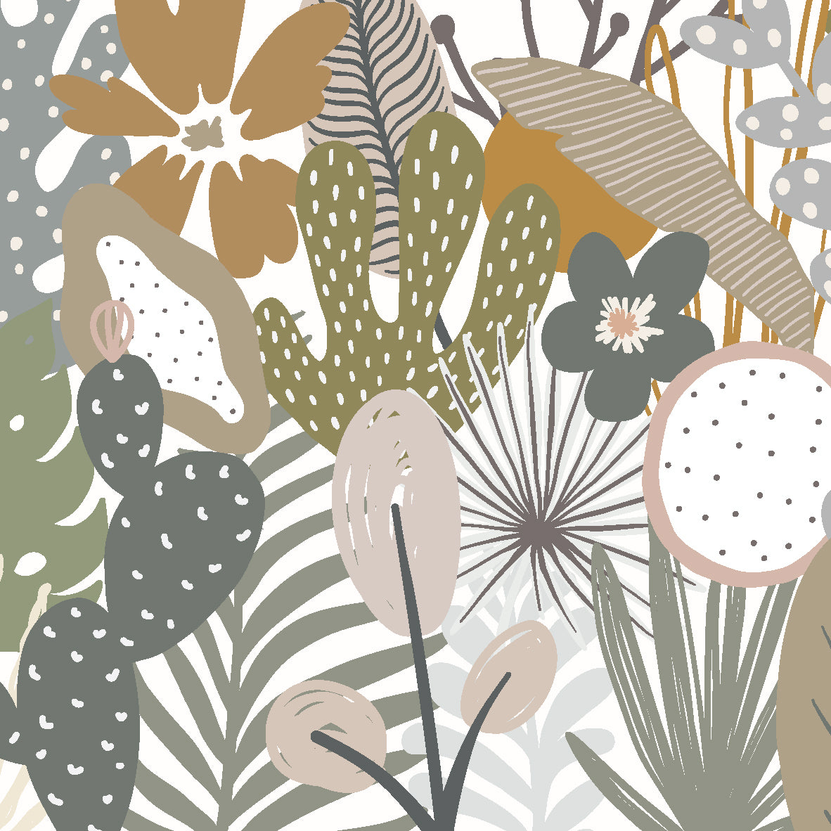 Margot Garden Wallpaper | Sample - Munks and Me Wallpaper