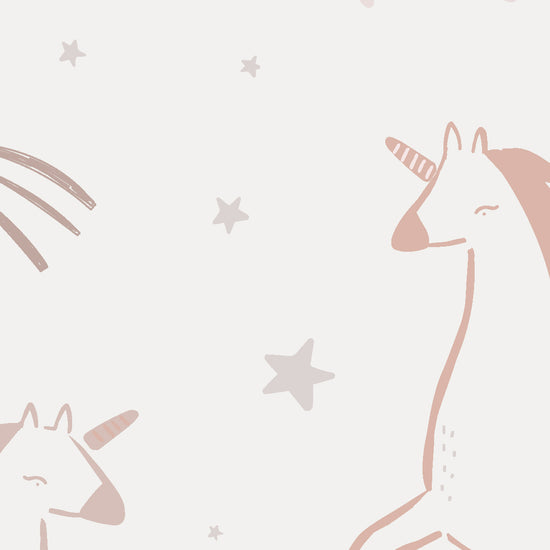 Astrid Unicorn Wallpaper | Sample - Munks and Me Wallpaper