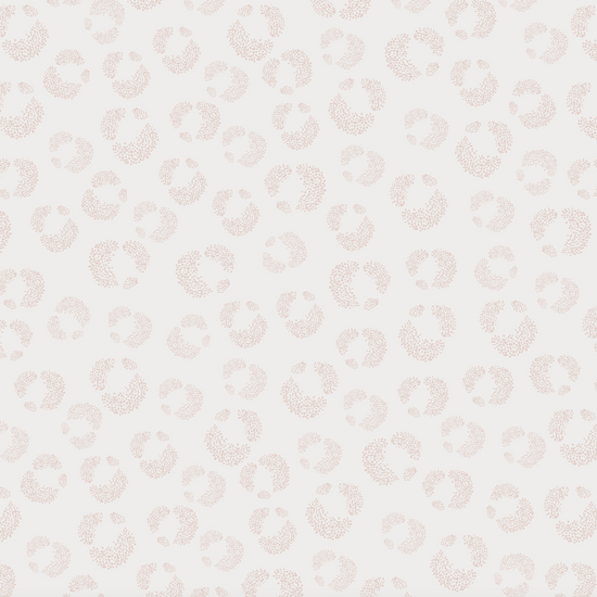 Hallie Leopard Print Wallpaper Repeat Pattern | Light Pink - Munks and Me Wallpaper
