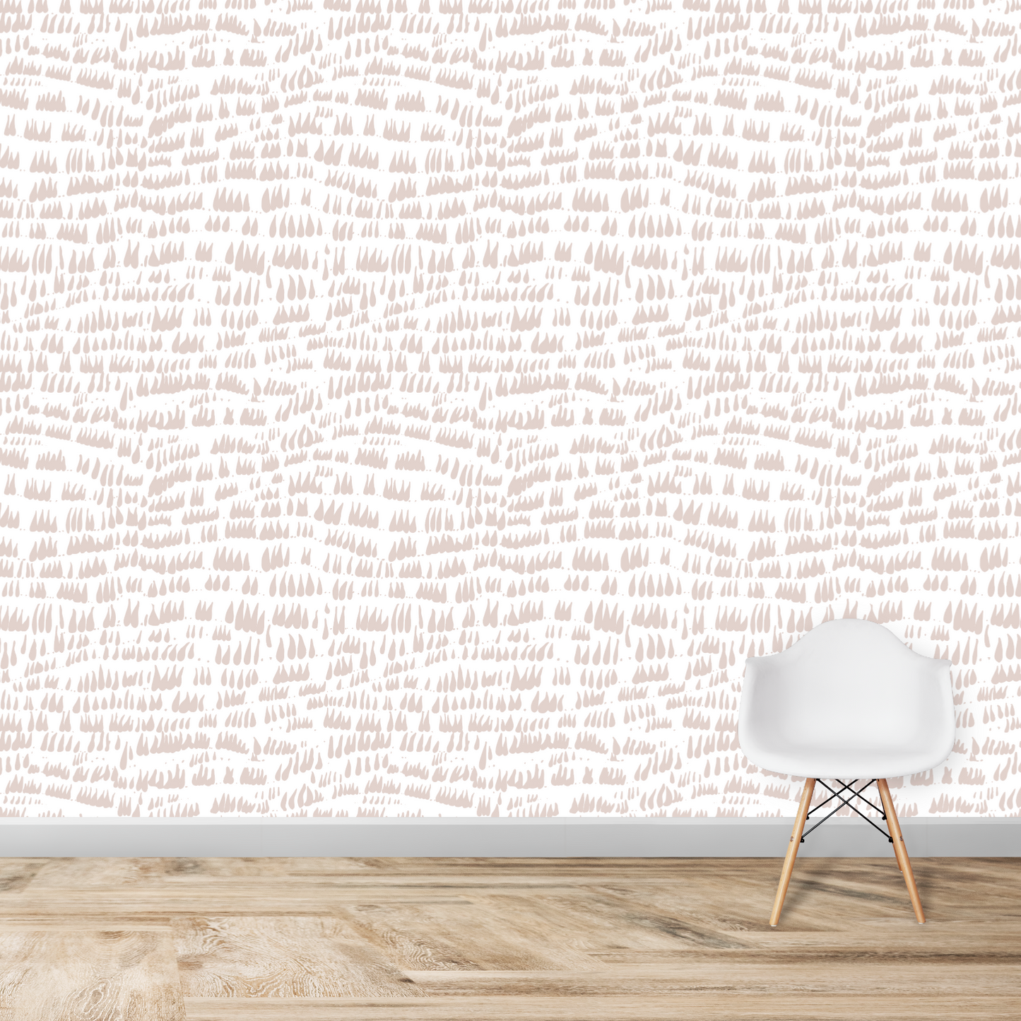 Load image into Gallery viewer, Daphne Drops Wallpaper Repeat Pattern | Pink - Munks and Me Wallpaper
