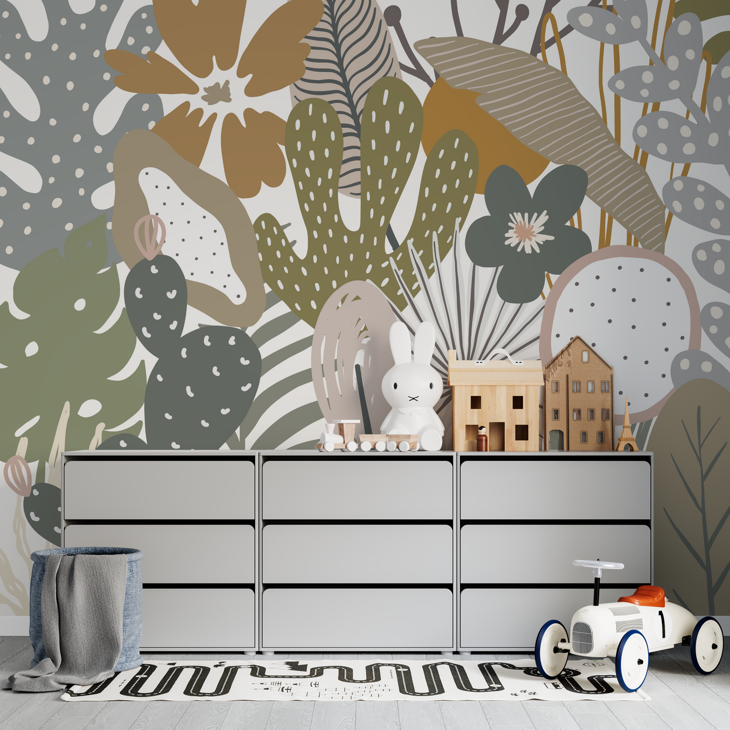 Load image into Gallery viewer, Margot Garden Wallpaper Mural - Munks and Me Wallpaper
