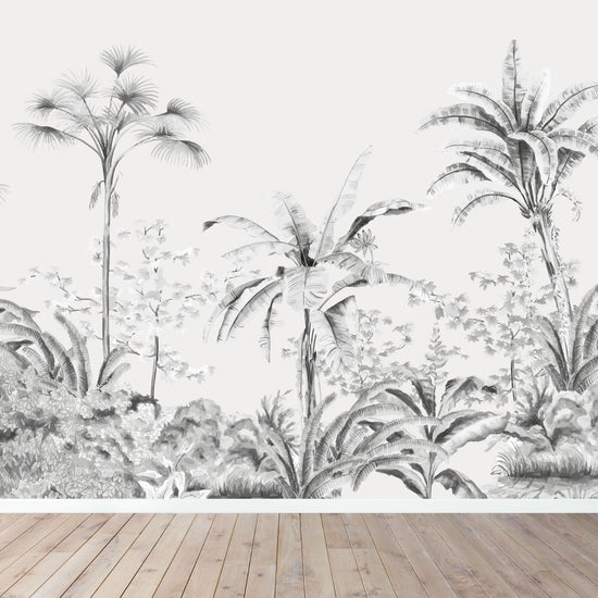 Isla Tropical Palm Wallpaper Mural - Munks and Me Wallpaper